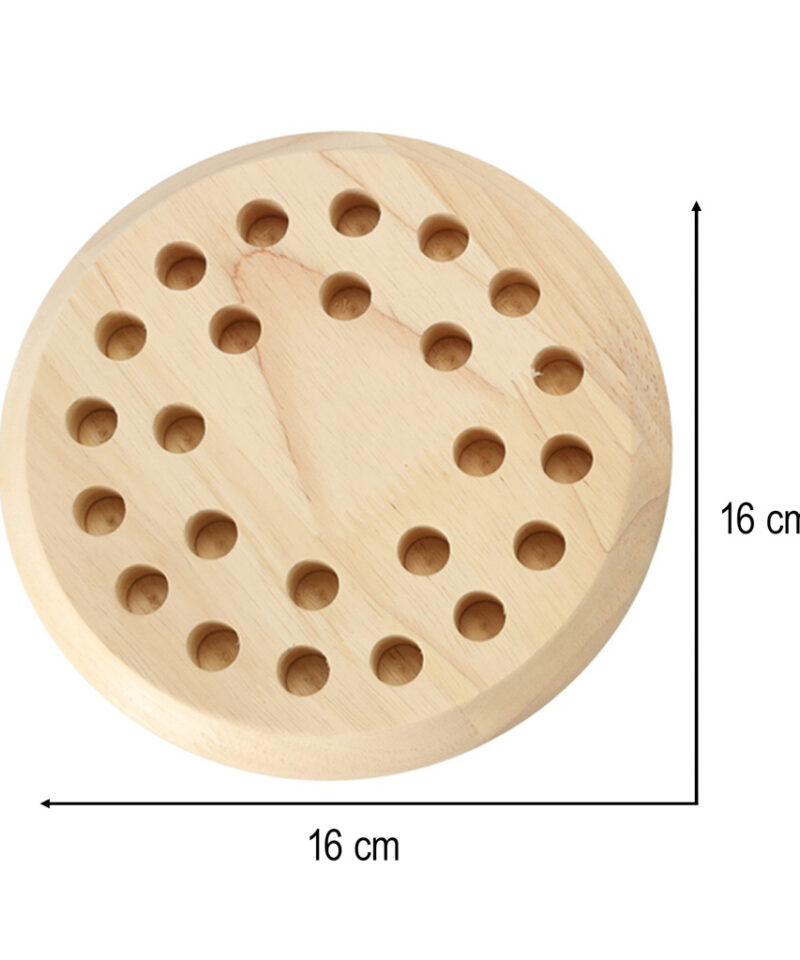 Ohutult viimistletud puidust mäng