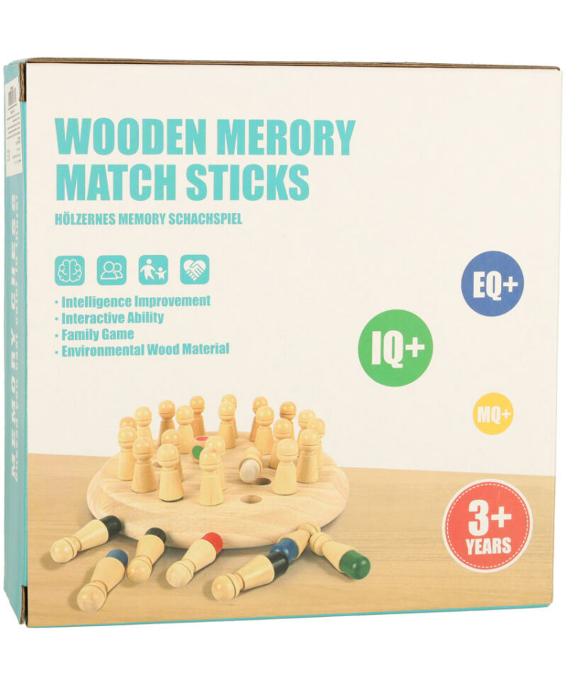 Ohutult viimistletud puidust mäng