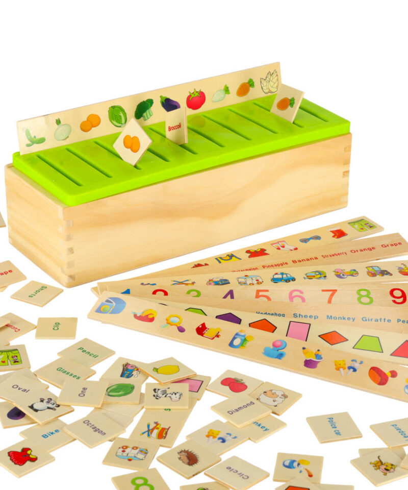 Kvaliteetne sorteerimismäng puidust