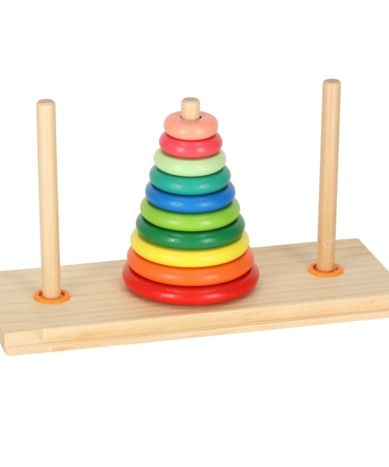 Koordineerimist parandav värviline tornimäng