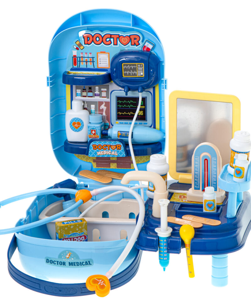 Stetoskoop ja süstal komplektis