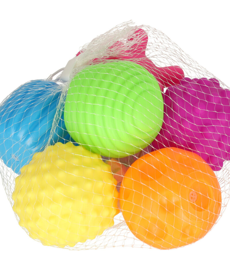 Värvilised sensoorilised pallid lastele