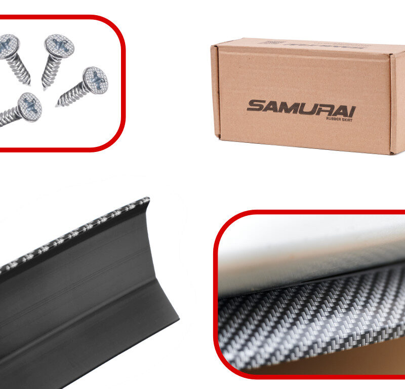 Auto esispoileri kaitseliist kriimustuste vastu