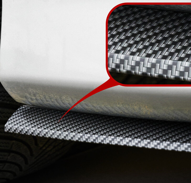 Auto esispoileri kaitseliist kriimustuste vastu