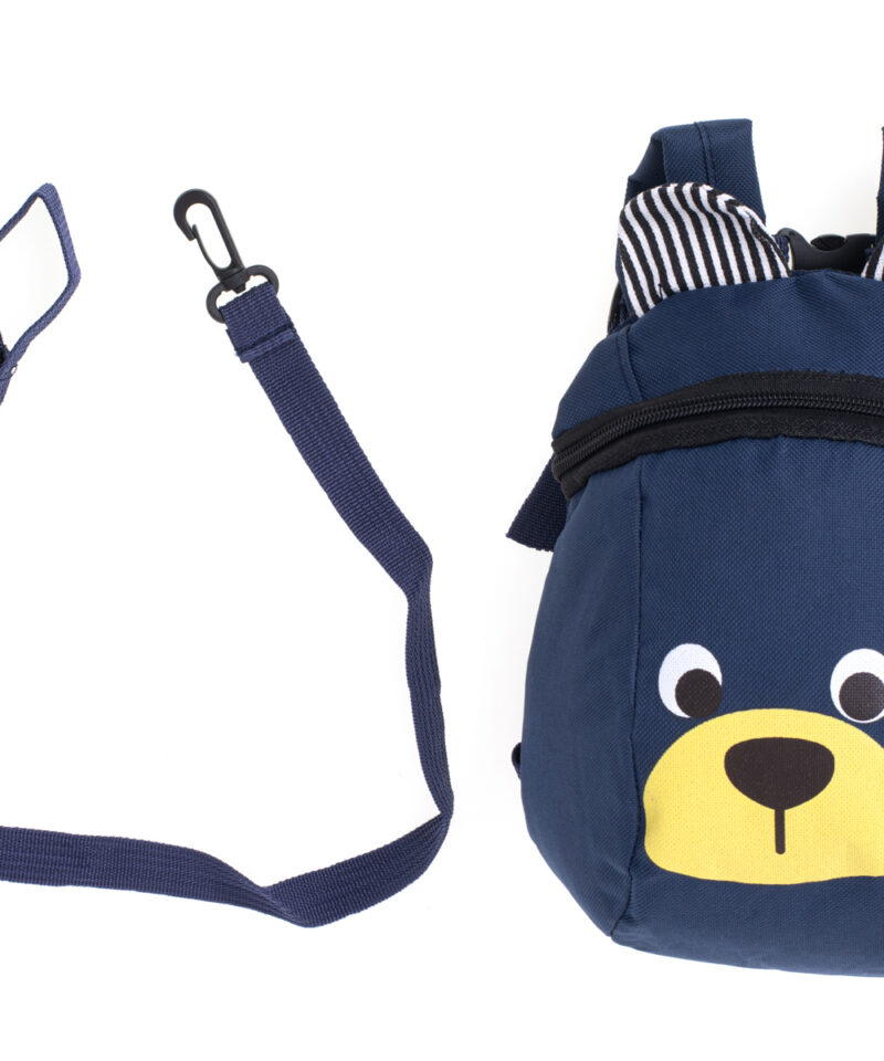 Praktiline laste seljakott karu disainiga