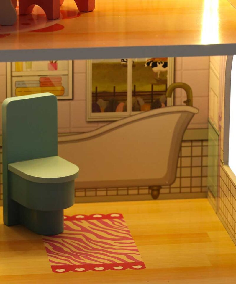 Kvaliteetne ja vastupidav puidust nukumaja