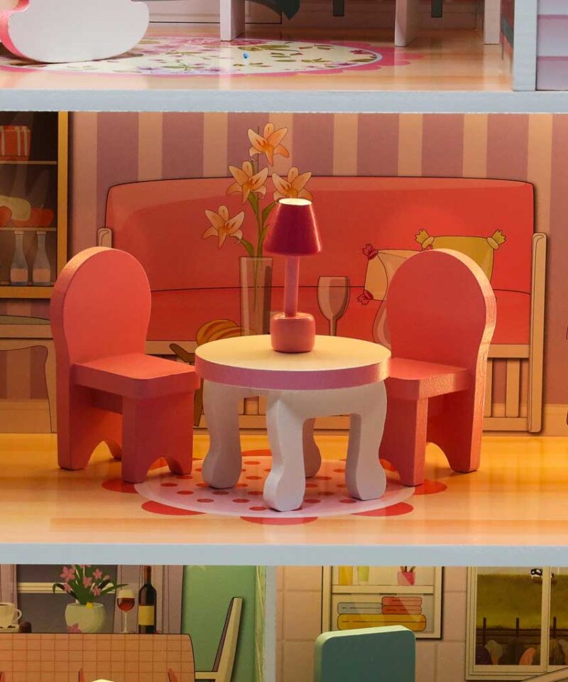 Kvaliteetne ja vastupidav puidust nukumaja