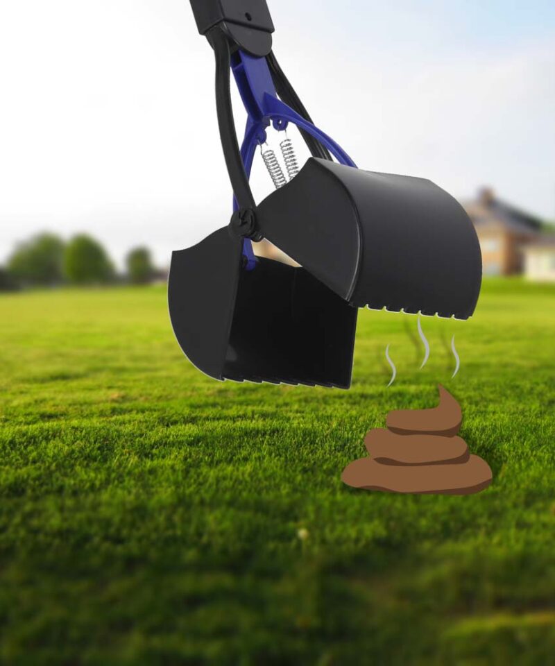 Mugav kühvel koeraomanikule