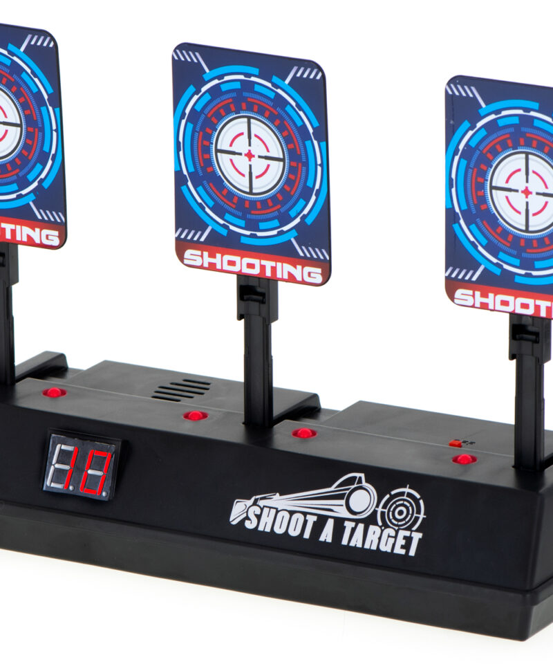 Elektrooniline laskmismärk kolme sihtmärgiga