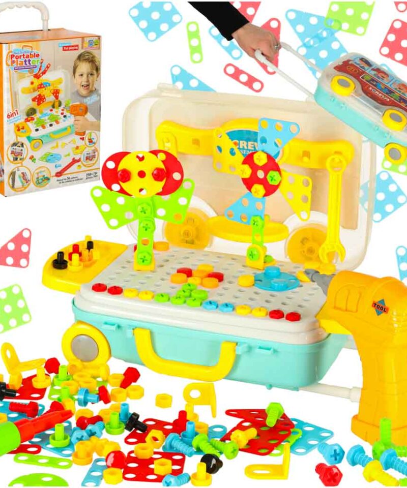 Ehituskomplekt lapsele loovuse arendamiseks