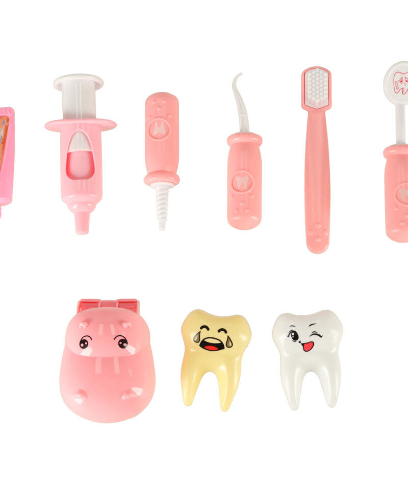 Lastele mõeldud hambaarsti mängukomplekt