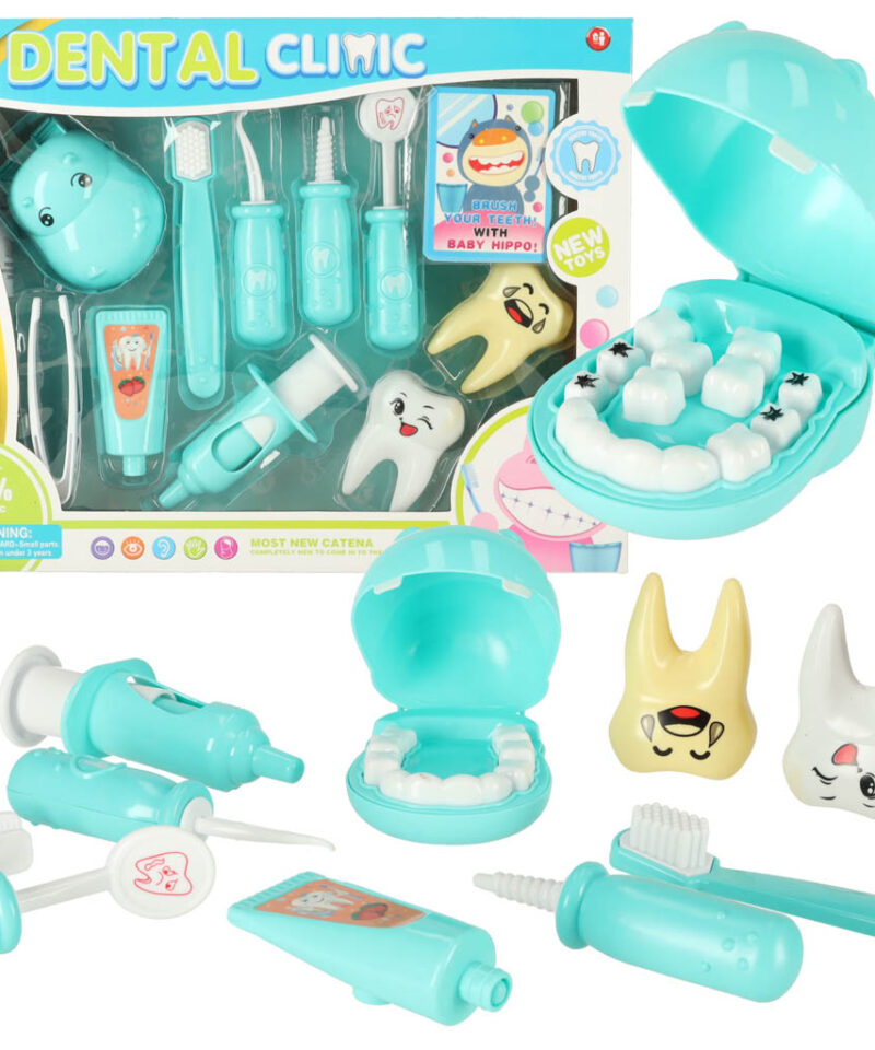 Hammasarsti mängukomplekt lastele suuhügieeni õppimiseks