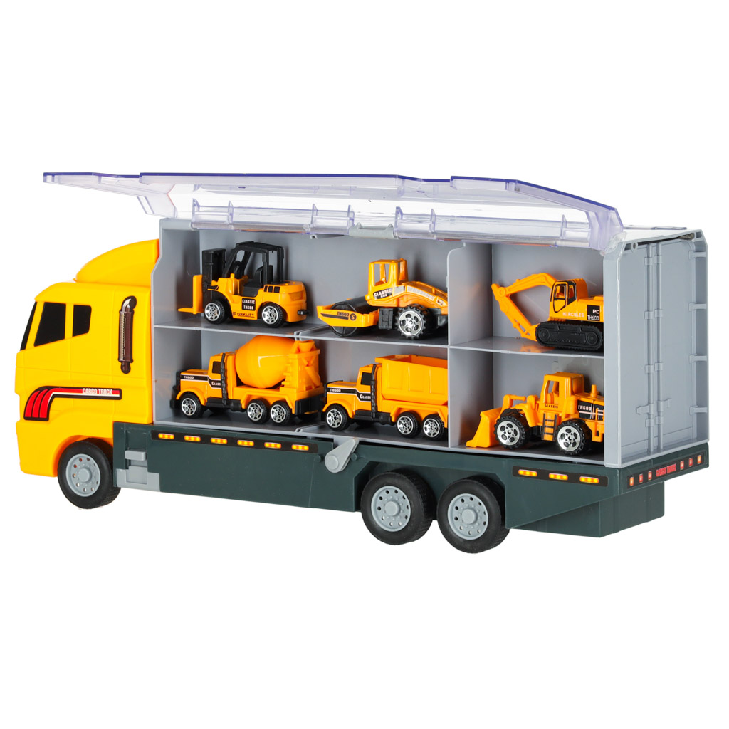 Veoauto ja ehitusmasinad komplektis