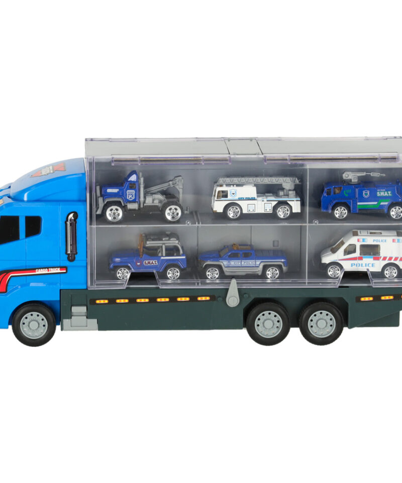 Suur politsei veok mahutab 14 autot