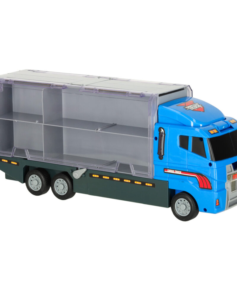 Politsei veok koos katapuldiga autodele