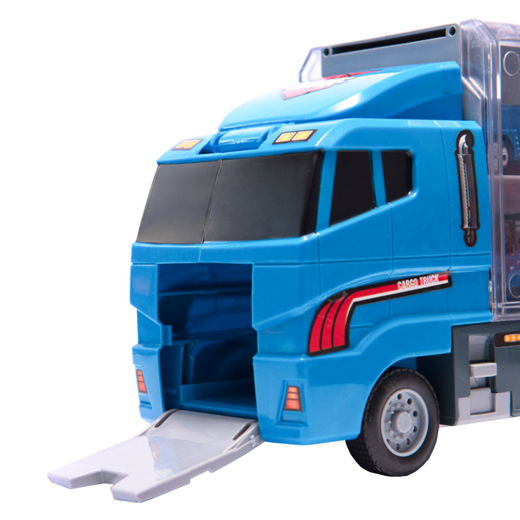 Politsei veok koos katapuldiga autodele