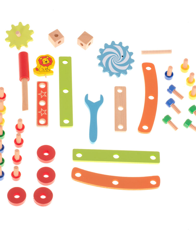 Värvikas ehituskomplekt lastele