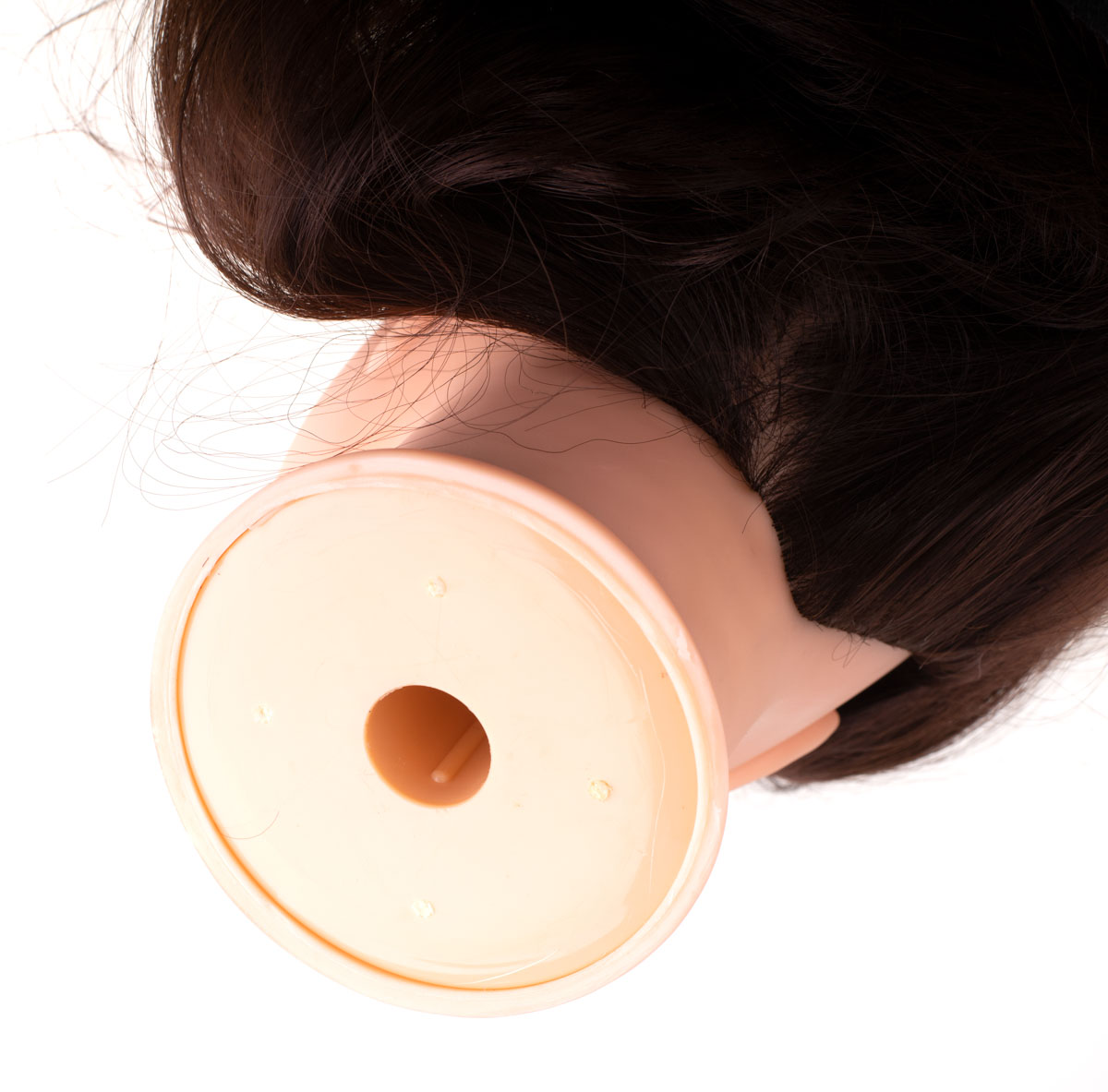 Juuksuri treeningpea koos paigutussüsteemiga