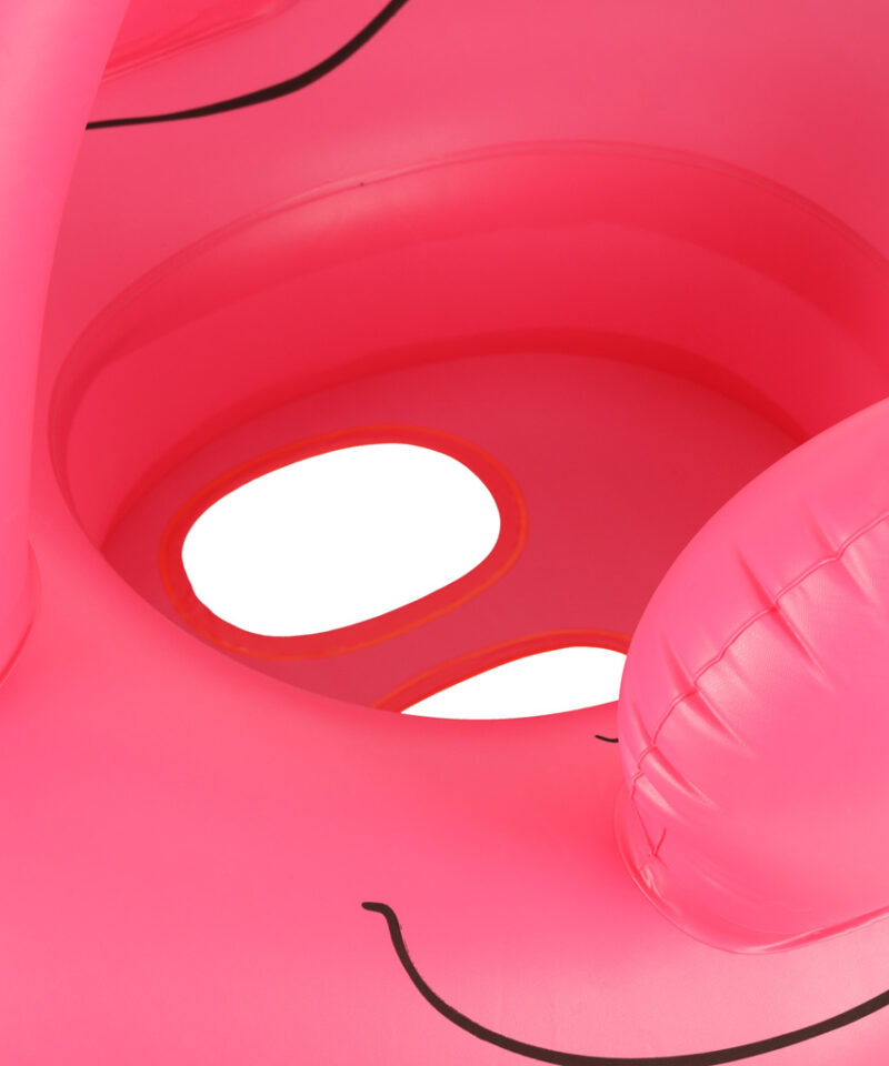 Flamingu ujumisrõngas puhkuseks