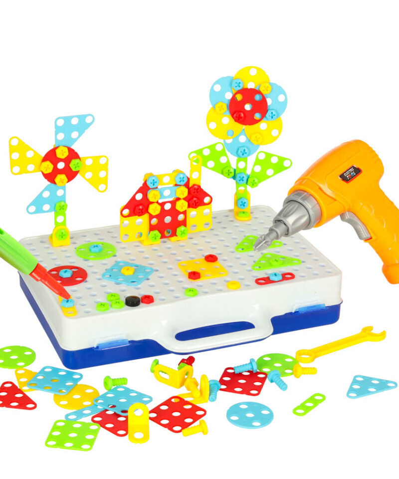 151-osaline tööriistakomplekt lastele