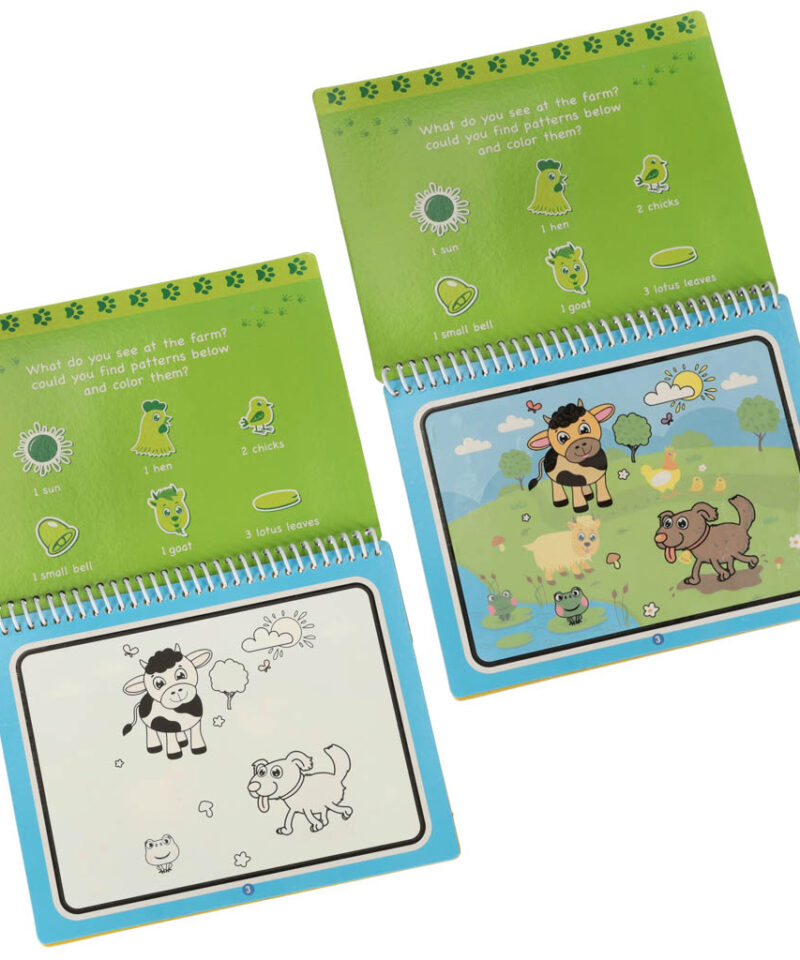 Laste veekirjutamise raamat avastamiseks