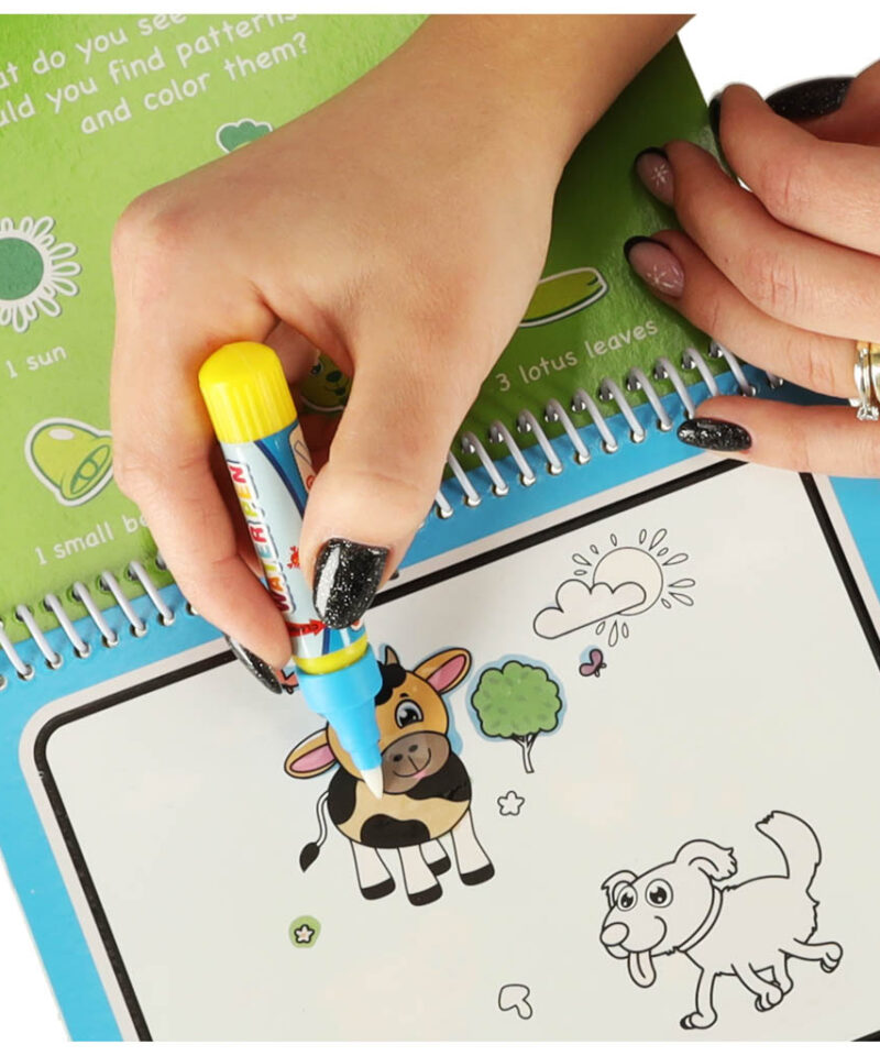 Korduvkasutatav värvimisraamat lastele