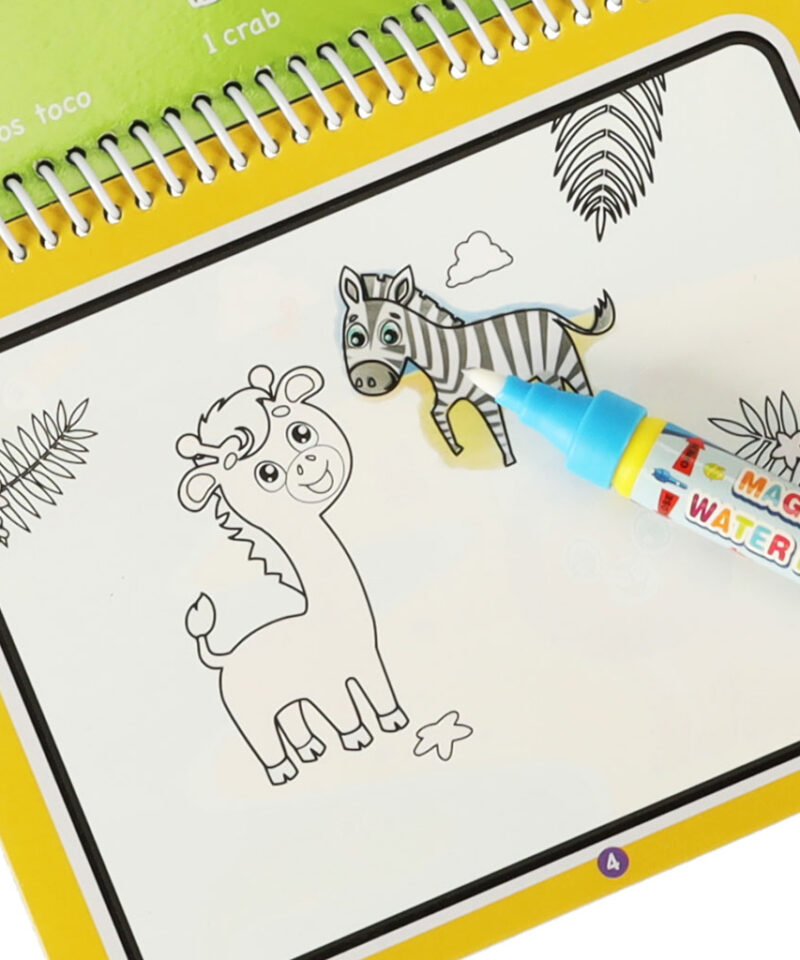 Veemarkeriga värvimine lastele