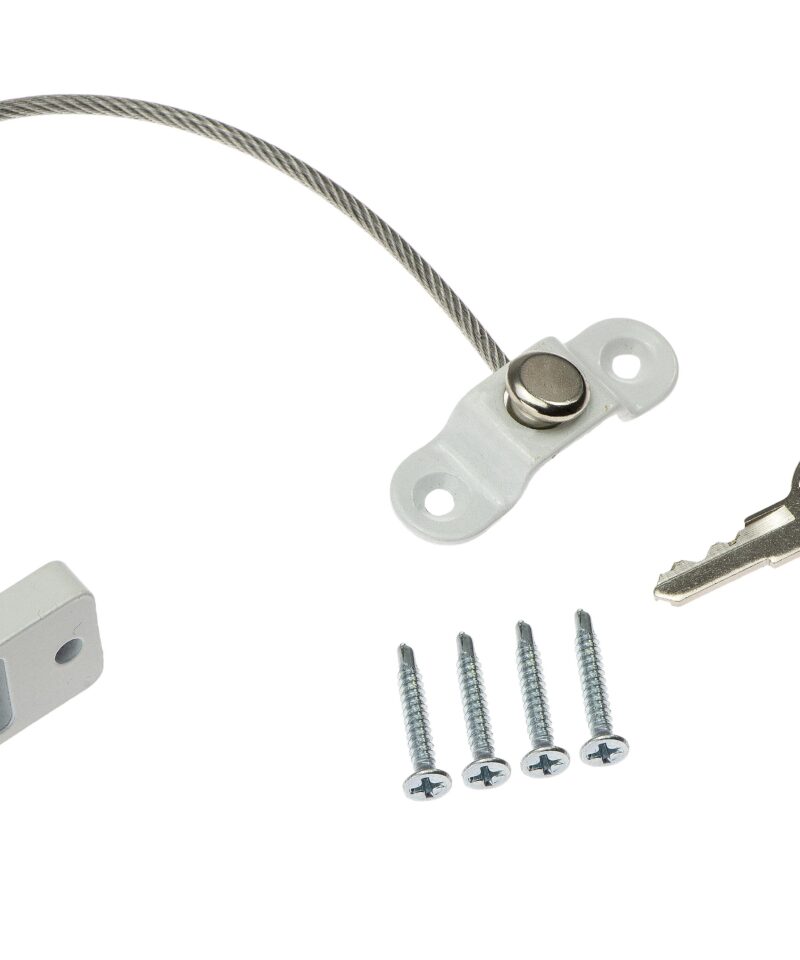 Akende turvalukk koos võtmega