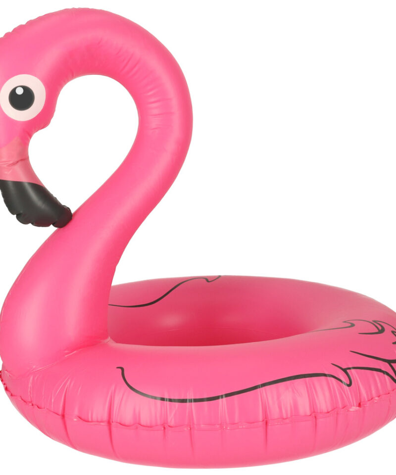 Laste flamingo ujumisrõngas vees