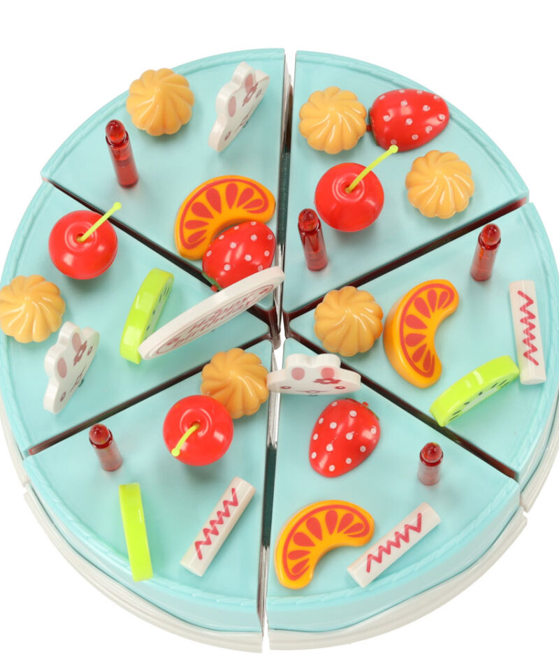 Värvikas sünnipäevatordi mängukomplekt