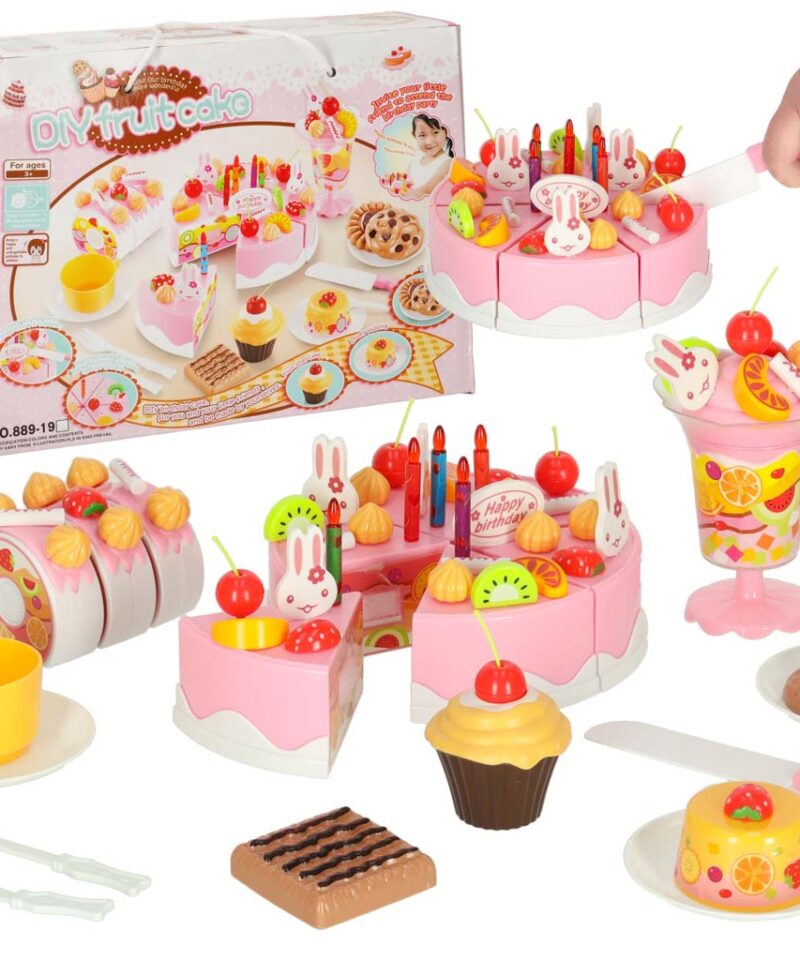 Lõbus sünnipäevatordi mängukomplekt lastele