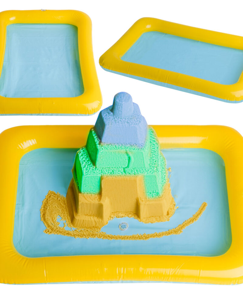 Lastele mõeldud täispuhutav liivakast