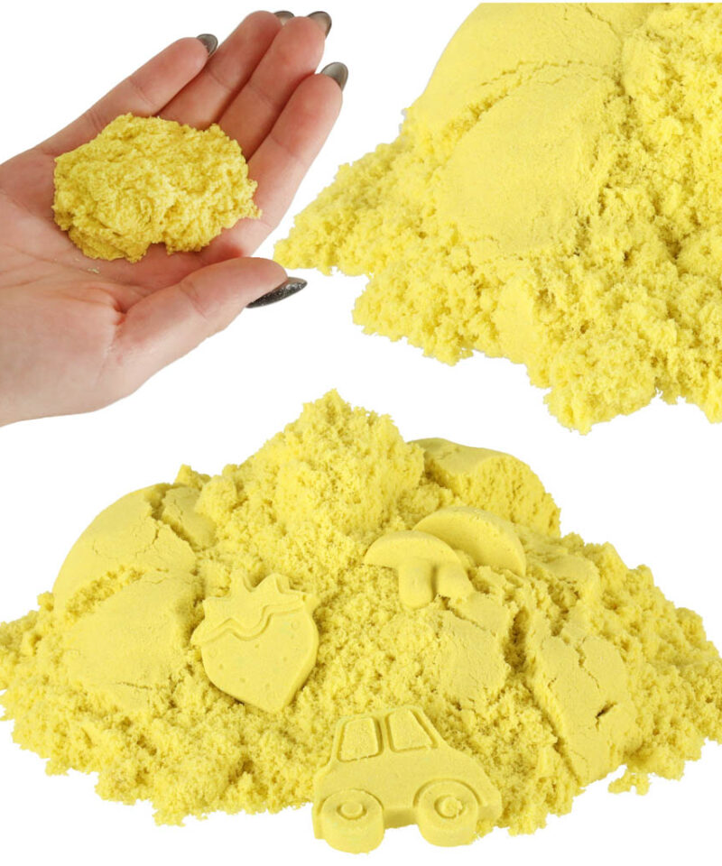 Kollane mänguliiv lastele pakendis