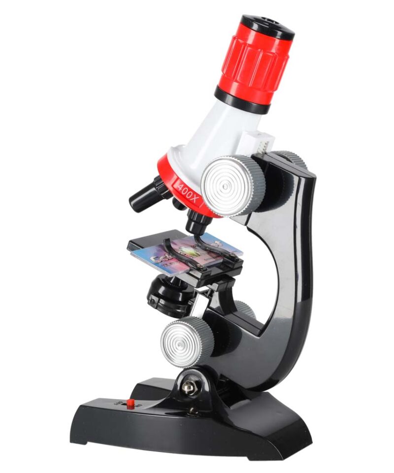 Teadusmikroskoop koos komplektiga