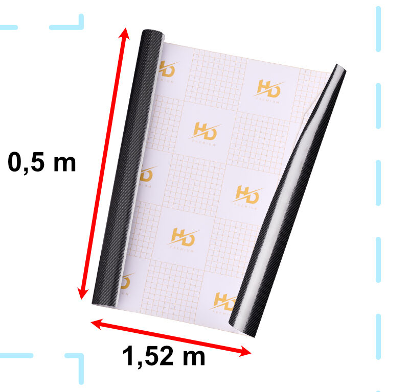 Lihtne paigaldatav süsinikkiust kiletus