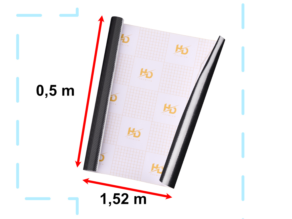Lihtne paigaldatav süsinikkiust kiletus