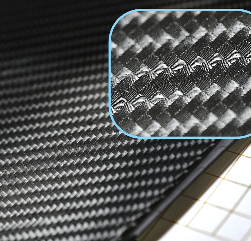 Elastne ja termoplastiline 5D süsinikkiust kiletus