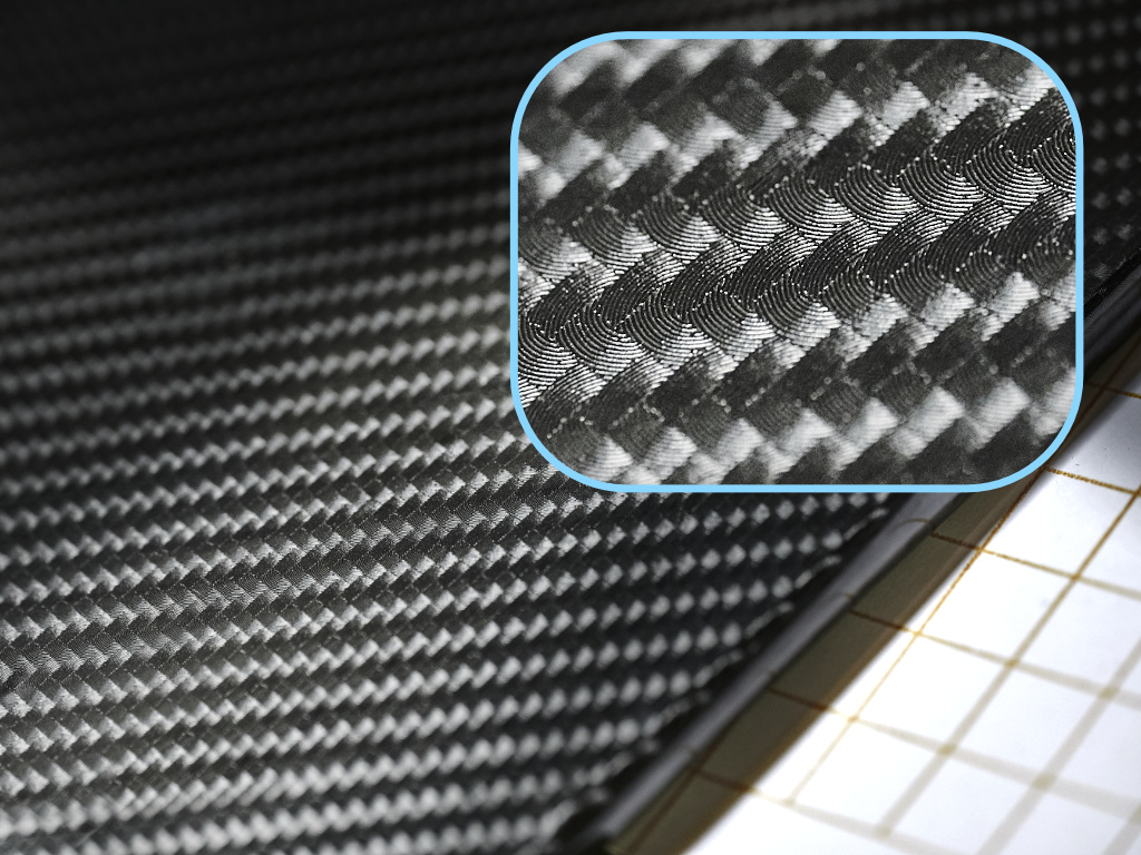 Elastne ja termoplastiline 5D süsinikkiust kiletus