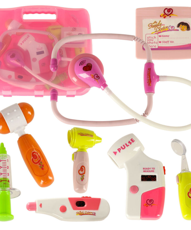 Arsti mängukomplekt kohvris lastele