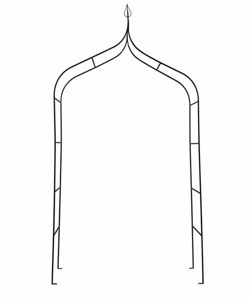 Elegantne pergola ronitaimedele