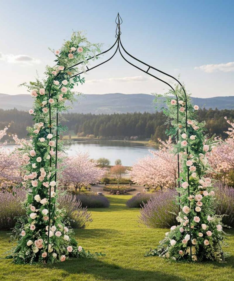 Pergola koos kinnitusdetailidega