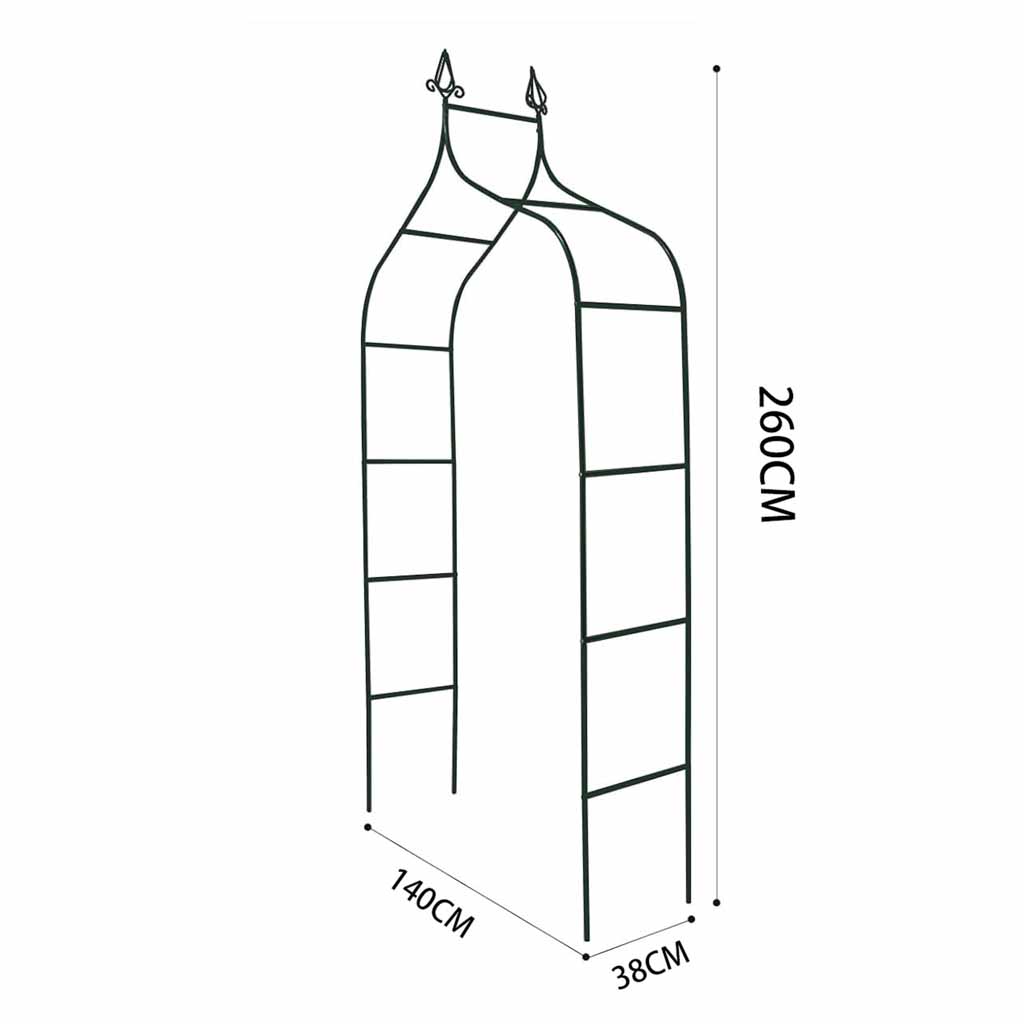 Pergola koos kinnitusdetailidega