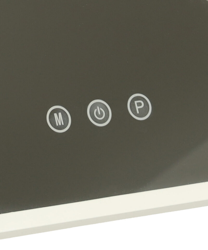 Stabiilne metallraam LED-peeglil