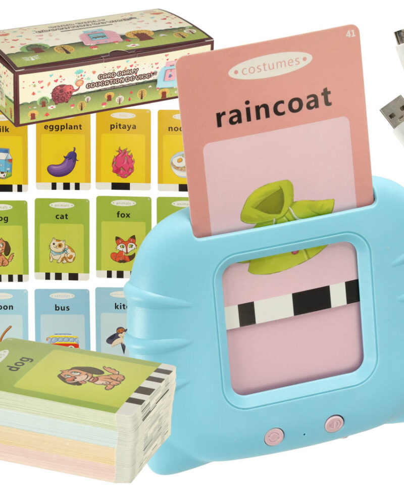 Inglise keele õppimise kaartide lugeja seade