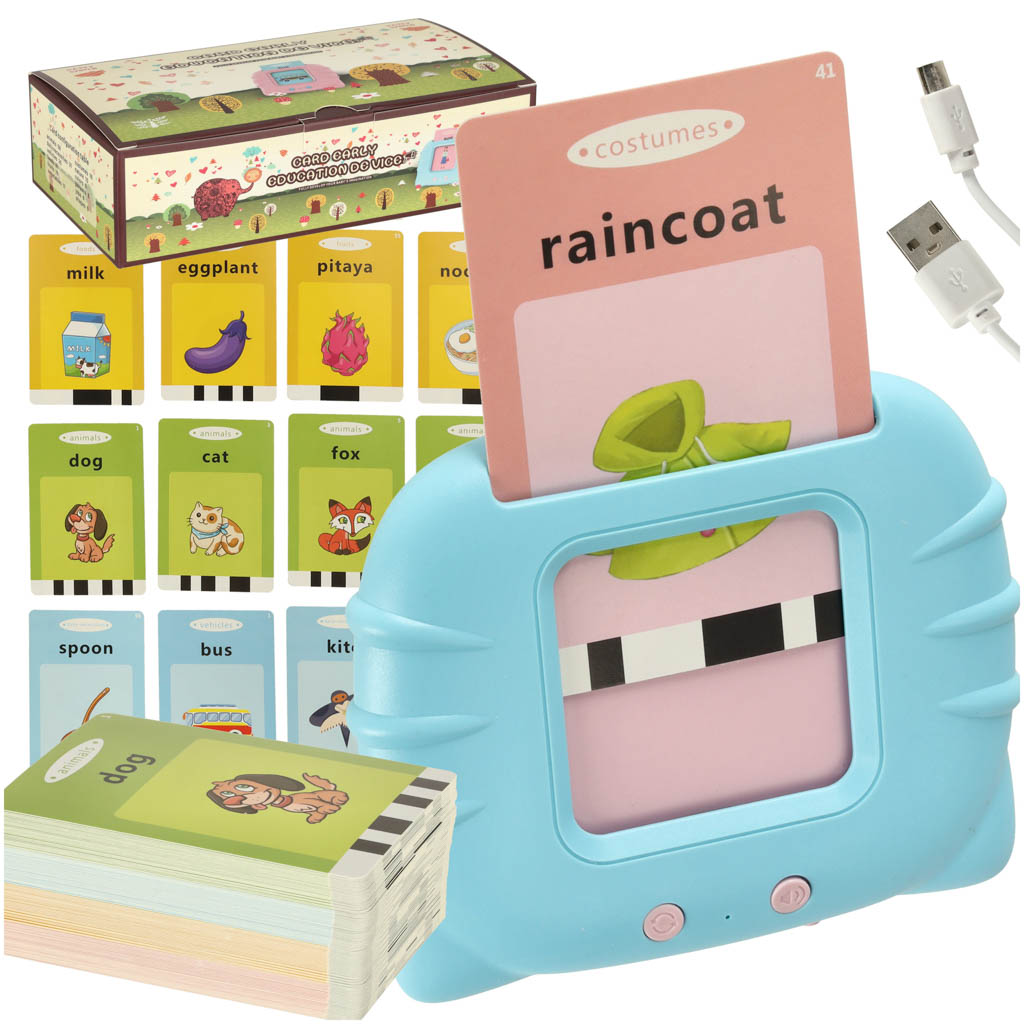 Inglise keele õppimise kaartide lugeja seade