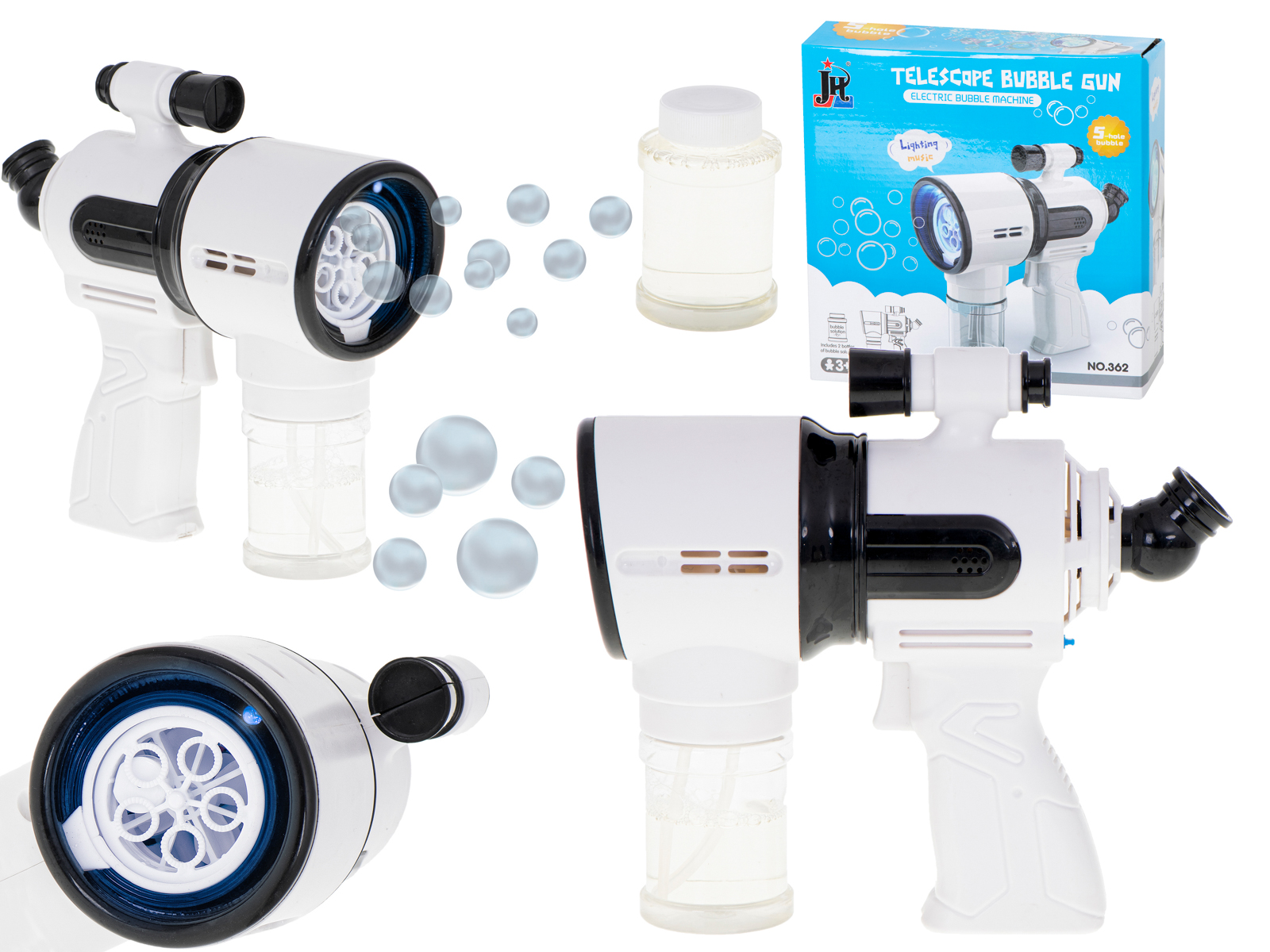 Kergesti kasutatav mullipüstol