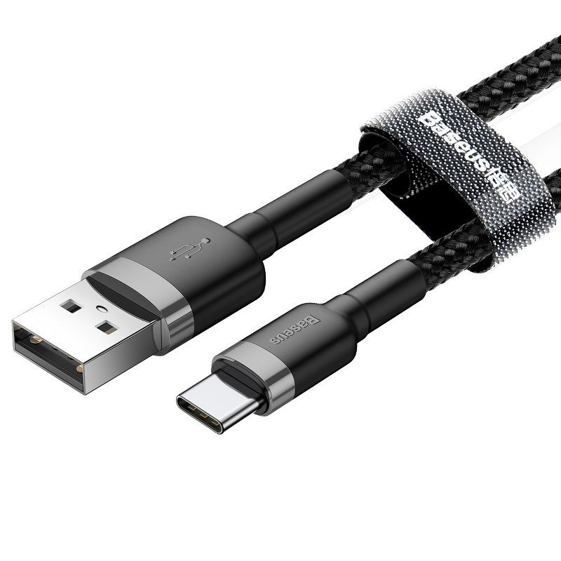 Baseus Cafule cable USB-C 2A 2m (Gray+Black) - Image 3