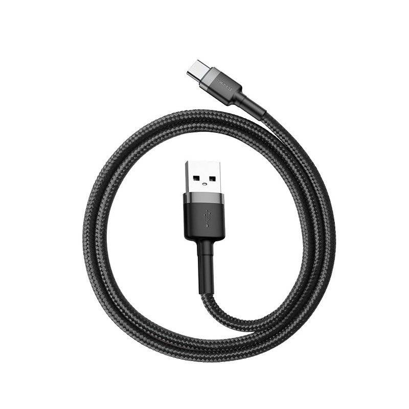 Baseus Cafule cable USB-C 2A 2m (Gray+Black) - Image 4