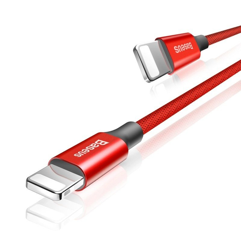 Baseus Yiven Lightning Cable 180 cm 2A (red) - Image 4