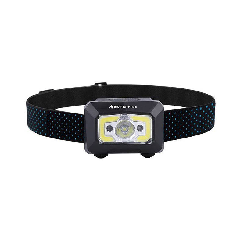 Superfire X30 headlamp, 340 lm, USB, 5 modes, 130 m